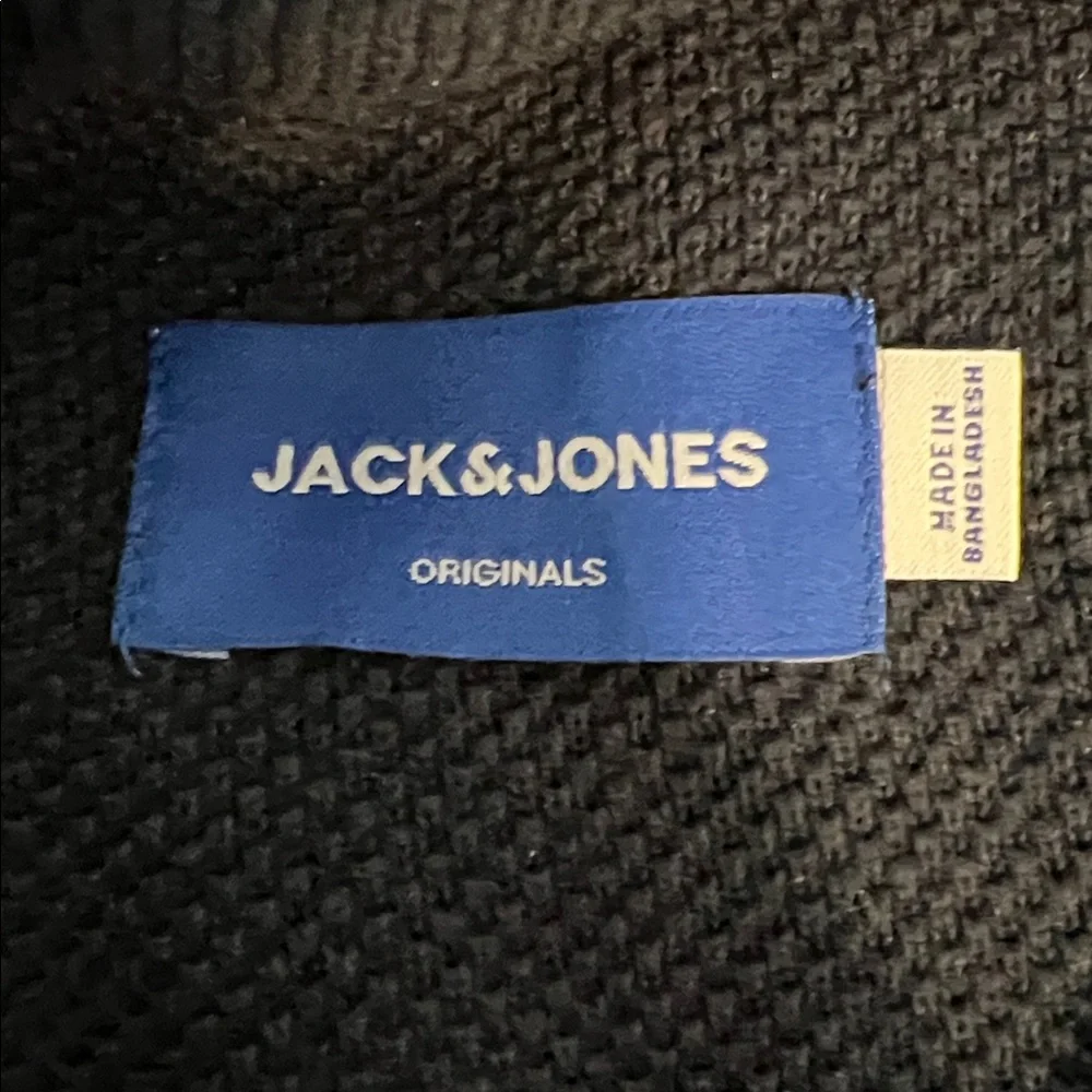 Jack & Jones Men’s Navy/Yellow Striped Sweater Size XL‎ - Picture 10 of 13